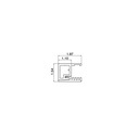 Easy Glass View, set, hauteur 1100 mm; 166839-011-00-18; aluminium brossé, anodisé (86692310018) 