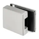 GACHE RECTANGULAIRE POUR SERRURE DE PORTE VITREE ANDELE