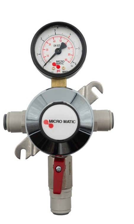 791-114 PPR009 Détendeur secondaire  4 bars  2E 1S JG 3/8