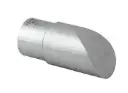 Embout, plat, pour tube à fond de gorge; 136738-048-12; p. escalier, biesauté, Ø48,3x1,5 mm, inox br. 304 (13673804812)