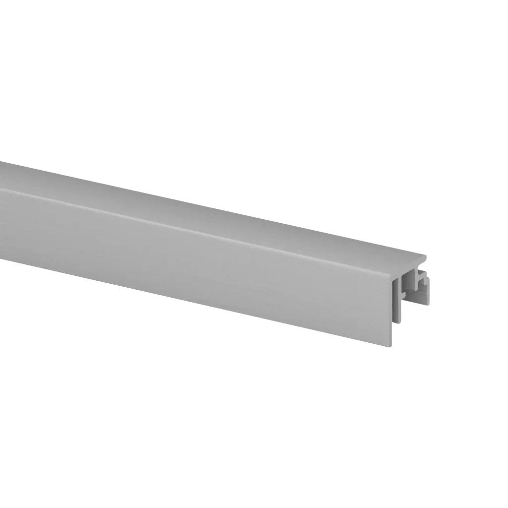 Profil de recouvrement eg Smart, m. au sol; 166972-003-50-00; 3 mm, L=5000 mm, aluminium, brut (16697250300)
