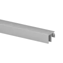 Profil de recouvrement eg Smart, m. au sol; 166972-010-50-00; 10 mm, L=5000 mm, aluminium, brut (16697251000)