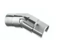 Raccord, orientable (25°-55°), vers le bas; 146302-042-02-10; tube à fond de gorge, Ø42,4x1,5 mm, inox poli 316 (14630204210)