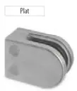 Pince à verre, MOD 22, sans cales, plat, zamak, brut
