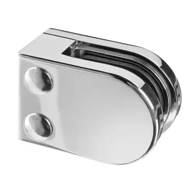 Pince à verre, MOD 22, sans cales, plat, zamak, chromé brillant