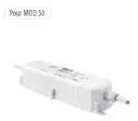Transformateur pour spot à LED, IP67, 220-240V, 24V, 130W, CE