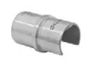 Raccord tube à tube à fd de gorge, tube Ø42,4x2mm, tube à fd de gorge, Ø42,4x1,5 mm, inox brossé 316