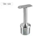 Support de main-courante sur poteau, Ø42,4 x 2 mm, main-c. Ø42,4 mm, inox brossé 2205