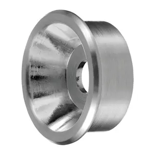 Adaptateur pour MOD 4400 et 4600; 100723-048; tube Ø48,3 mm, zamak, aspect inox brossé (10072304820)