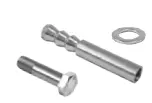 Douille taraudée, Q VMZ-IG 115 M16, QS-548, inclus vis & rondelle, inox 316