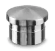 Embout, arrondi; 140729-042-12; pour tube Ø42,4 mm x 1.5 mm, inox brossé 316 (14072904212)