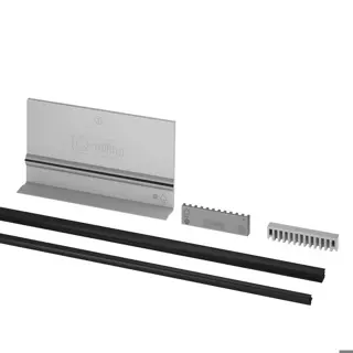 [208101-050-22] Set de cales en cautchouc, réglable, EG Pro; 208101-050-22; L=5000 mm, pour verre 21,52 mm (19690692200)