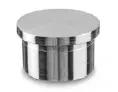 [14.0732.248.12] Embout, plat, pour tube Ø48,3 mm x 2 mm, inox brossé 316