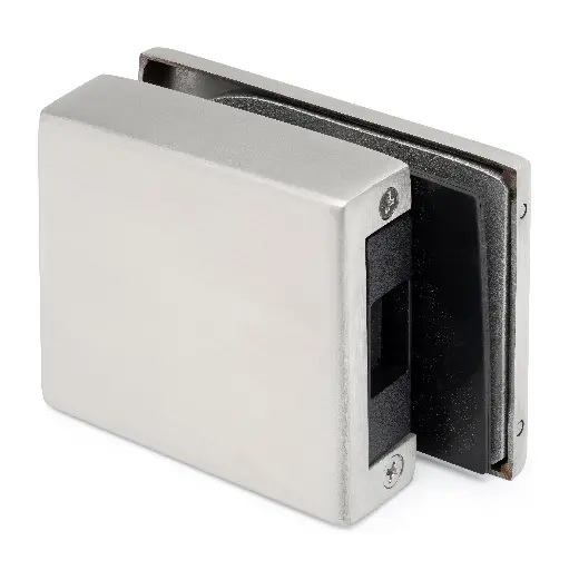 Boîte de grève pour serrure de porte en verre, magnétique Gertrud