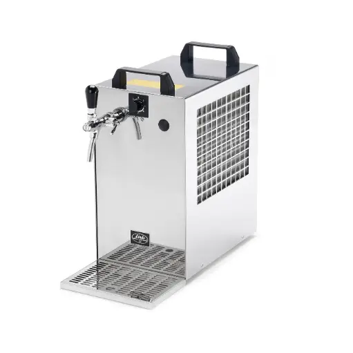 Kit tireuse à bière 1 bec avec compresseur air intégré (comp. 1 tête de soutirage et tuyaux)